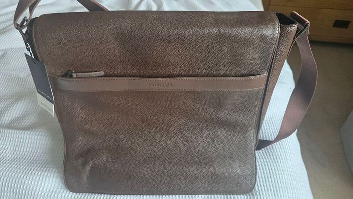 Autograph Leather Crossover Bag