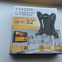 Brand new Thor Compact Slim Fixed TV Wall Mount