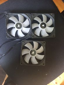 Corsair A1225M12S Computer RGB Fan 120mm x 3