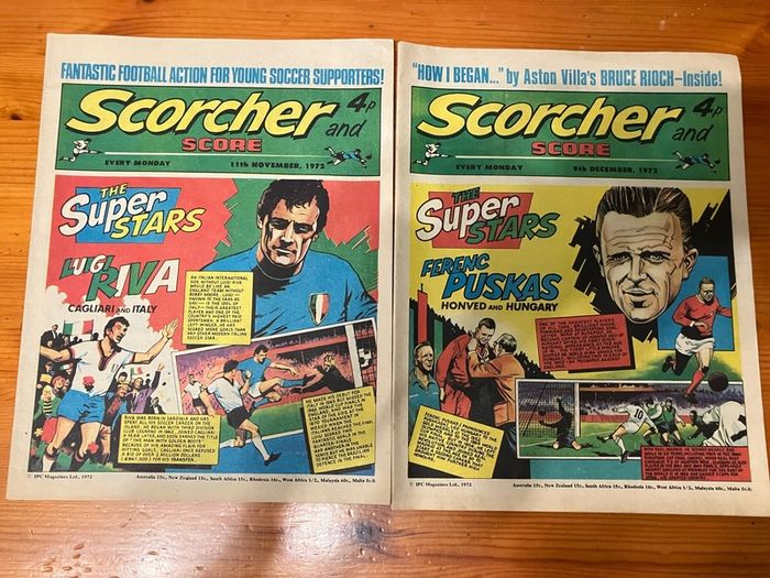 Comics: 'Scorcher and Score' 1972 (21 numbers)