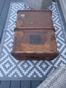 Antique Large  Trunk /Table