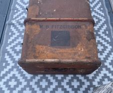 Antique Large  Trunk /Table