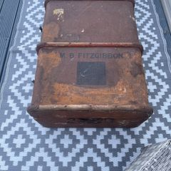 Antique Large  Trunk /Table