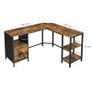 New L Shape Desk With 2 Shelves & A Drawer - FREE P&P Image 6