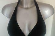 Brand new black swimwear halterneck top by BodyFlirt size UK 10 cup 32 A/B EU 38 cup 70 A/B postage included