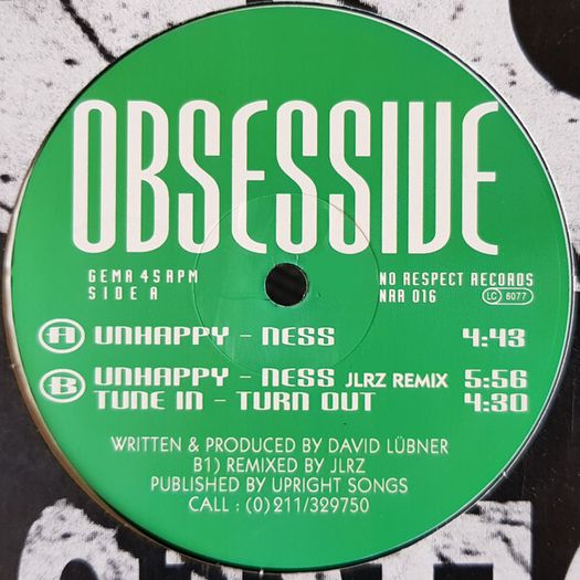 Obsessive -unhappy -ness