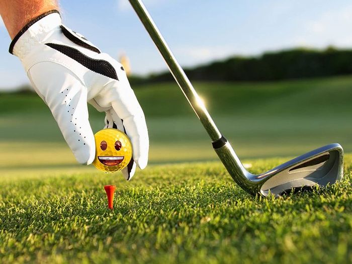 Emoji Beer, Golf, Smiley Novelty Fun Golf Balls - 3 Pack