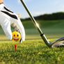 Emoji Beer, Golf, Smiley Novelty Fun Golf Balls - 3 Pack Image 2
