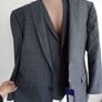 Marco Capelli 2pcs Men's Blazer and  Waistcoat Size 44S Image 2