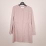 Edina Ronay Blush Pink Embossed Pattern Coat Size L/XL Image 3