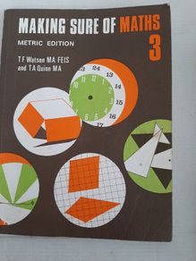 Vintage maths  book from1970