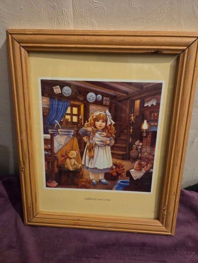 Goldilock By Carol Lawson Framed