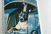 Rare stamp - 1957 - Leika - First dog in Space