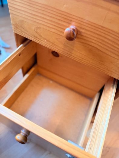 solid pine drawer