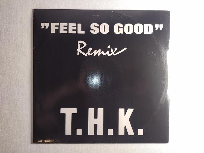 T.H.K. - Feel So Good - Got It Records - General Base Remix - Quality 90s Piano TRANCE - Near Mint CONDITION!