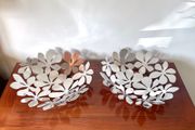 Pair of Vintage Ikea Stockholm Stainless Steel Bowls
