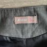 Grey Black Dress size 10 Image 5