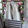 gilet grey fake fur front cropped gilet size X-Large savida Image 2
