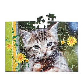 Personalised JIGSAW PUZZLE CARDBOARD 190x280mm 96pcs with your photo or image