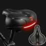 Extra Wide Comfort Saddle Bicycle Seat Pad Soft Padded MTB Bike Gel Saddle Image 6