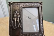 Genesis Cold Cast Bronze Picture Frame Happy Anniversary