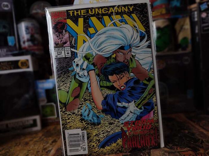 The Uncanny X-Men ! Issue #312 ! Storm & Yukio at The Mercy of Phalanx ! 1994 ! by Marvel !