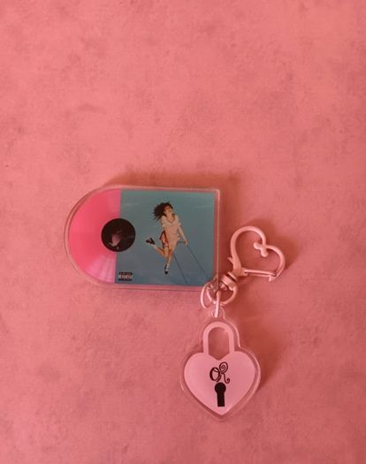 2 Olivia Rodrigo You Seem Pretty Sad For A Girl So In Love Era Acrylic Keyrings - The Cure & Album Cover Designs.