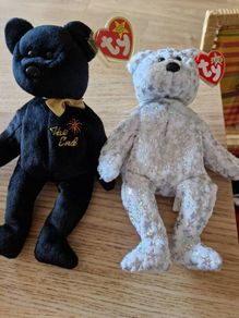 Beanie Babies The Beginning and The End bears