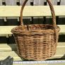 Vintage Basket Bag- Organic Shopping Image 5