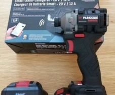 Parkside Performance X20V Cordless Brushless Impact Driver 226NM 1/4 Hex Bit Holder.