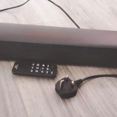 LG sound bar with remote