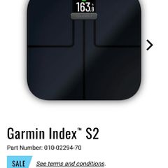 Garmin smart scale S2