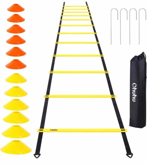 Agility Ladder Football Training Equipment Set, Football Ladder Training Kit