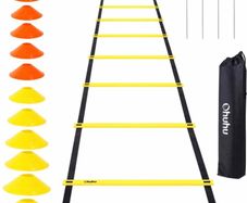 Agility Ladder Football Training Equipment Set, Football Ladder Training Kit