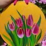 Handpainted Tulips Image 4