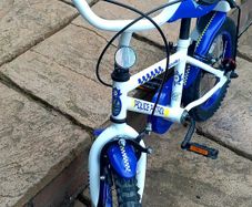 kids 14in police bike