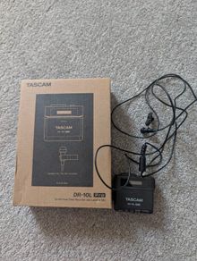 Tascam DR-10L Pro Field Recorder and Lav mic 32bit Float
