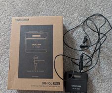 Tascam DR-10L Pro Field Recorder and Lav mic 32bit Float