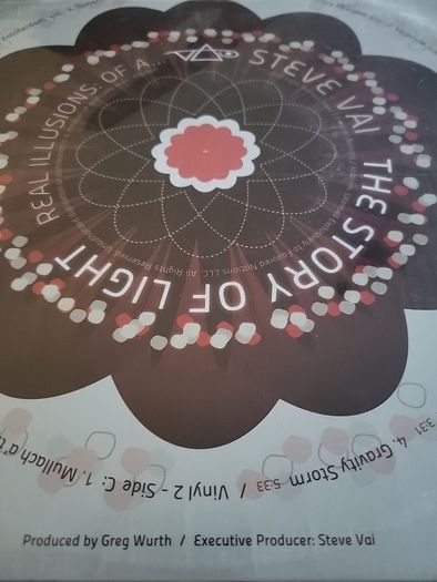 Steve Vai the story of light. real illusions 2 vinyl