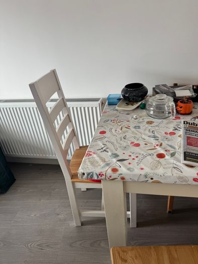 Table and 4 chairs