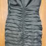 Coast Women's Black Ruched Knee Length Dress UK8/EU36 Image 2