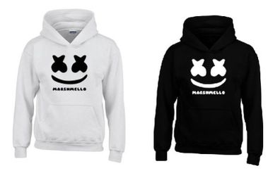 Marshmello Kids Pullover Hooded Sweatshirt