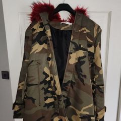 K zell camouflage coat