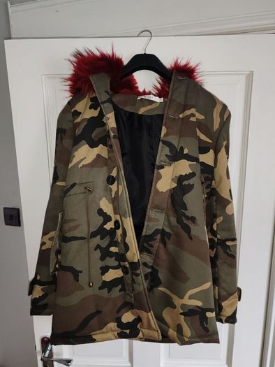 K zell camouflage coat