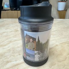 Small thermo mug-Insert your own picture.