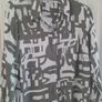 Ladies Shirt Grey & White New Image 2