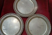 Vintage E.P.N.S cake stand plates for 3Tier Stand