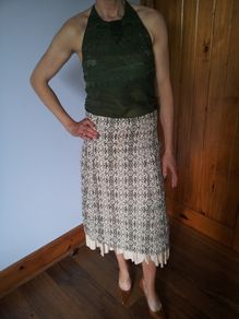 Ottitude designer skirt and top size S/10