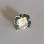 Rare Gold Plated NYPD Emerald Society Pin Badge Image 8