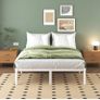 White King Size Bed Frame Image 3